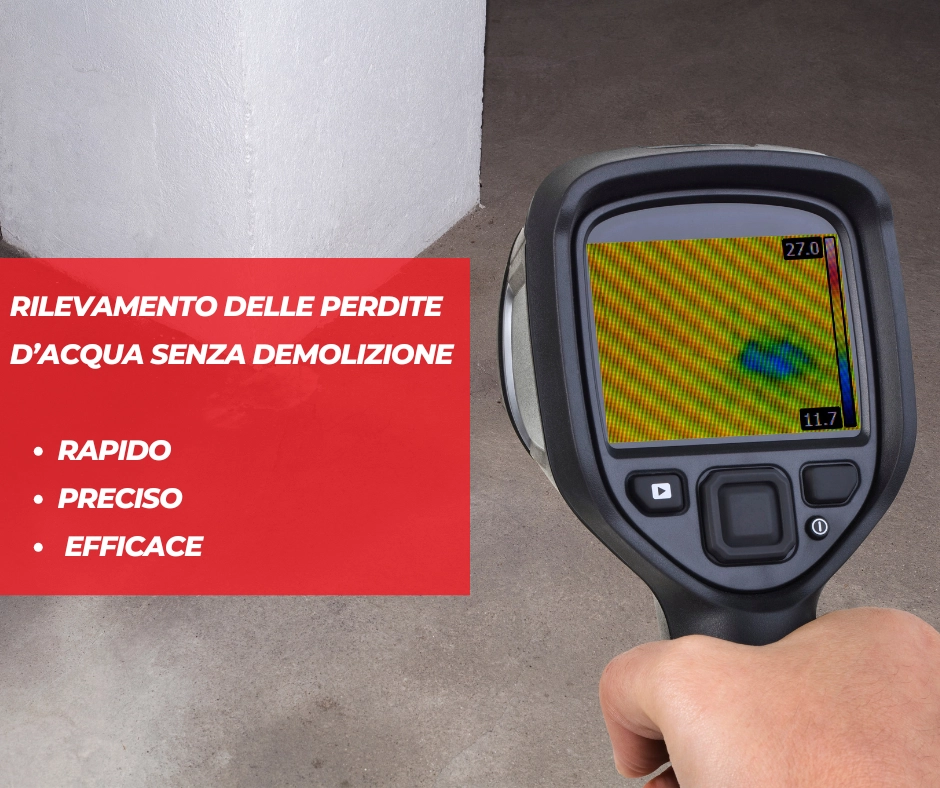 Ricerca di perdite non invasiva